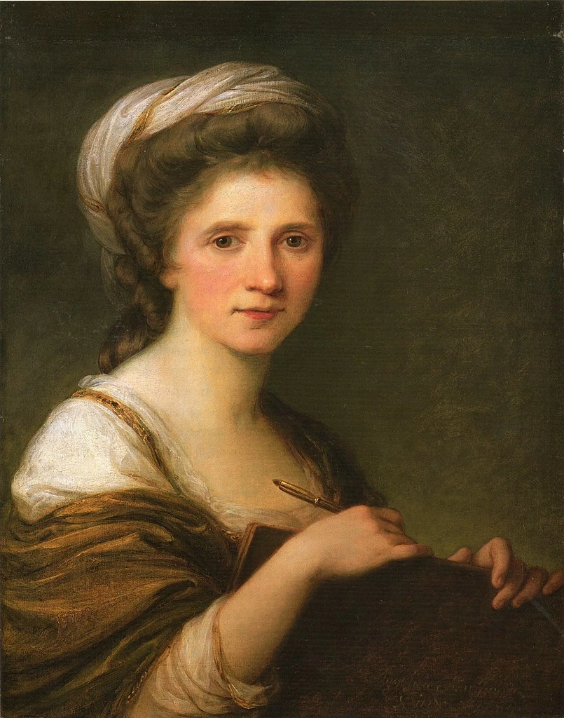 Angelika Kauffmann - Autoritratto, Neue Pinakothek, Monaco di Baviera